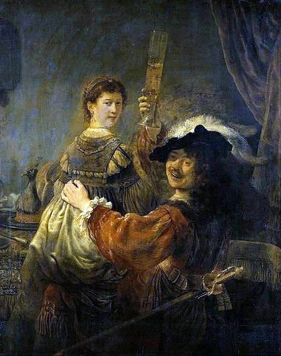 Opis obrazu Rembrandta Harmenszoon van Rijna Syn marnotrawny w tawernie
