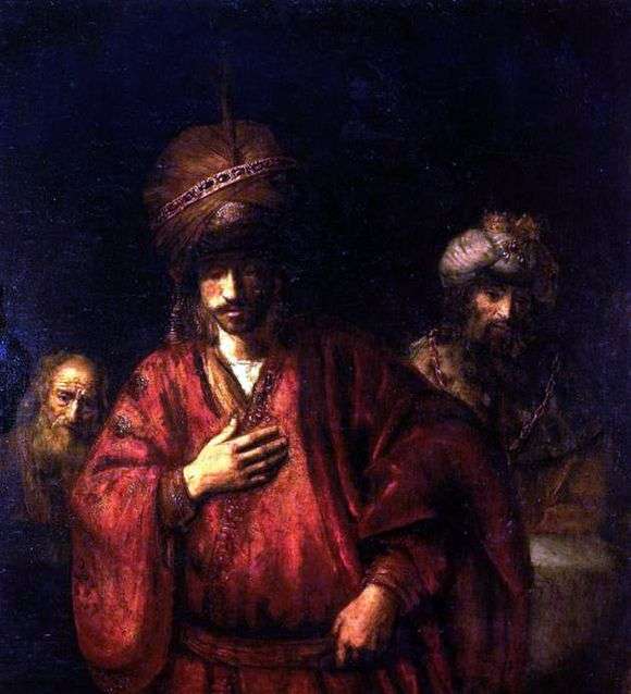 Opis obrazu Rembrandta Dawid i Uriasz