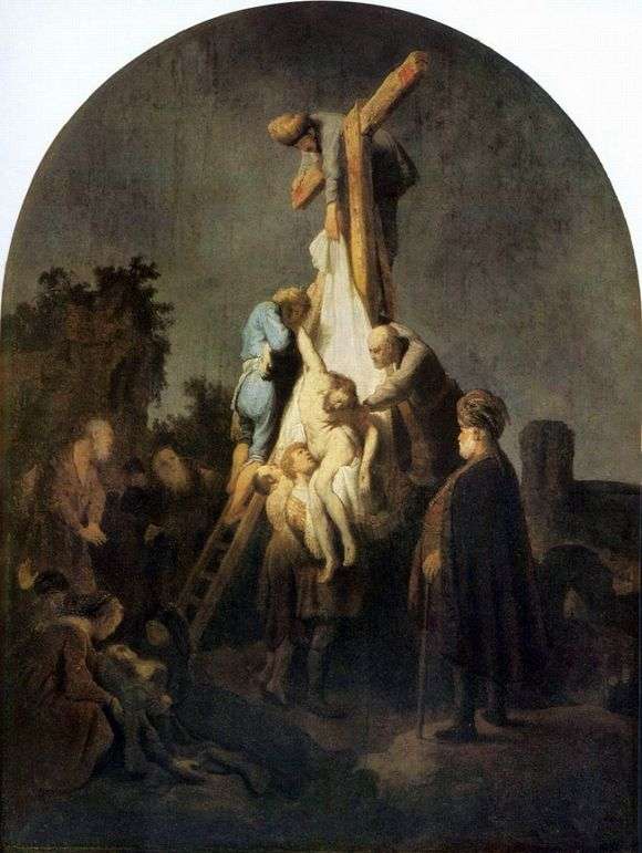 Opis obrazu Rembrandta Harmenszoon van Rijna Zejście z krzyża