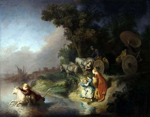 Opis obrazu Rembrandta Gwałt Europy