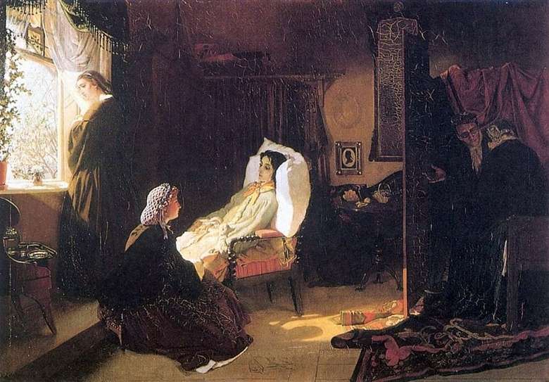 Opis obrazu Michaiła Klodta Ostatnia wiosna (1861)