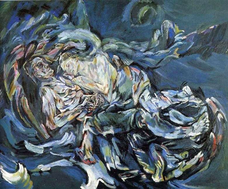 Opis obrazu Oskara Kokoschki Oblubienica wiatru