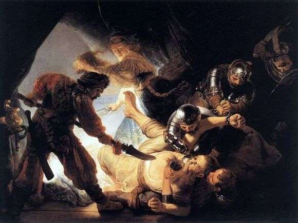 Opis obrazu Rembrandta Oślepiający Samson