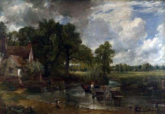 Opis obrazu Johna Constablea Hay Cart