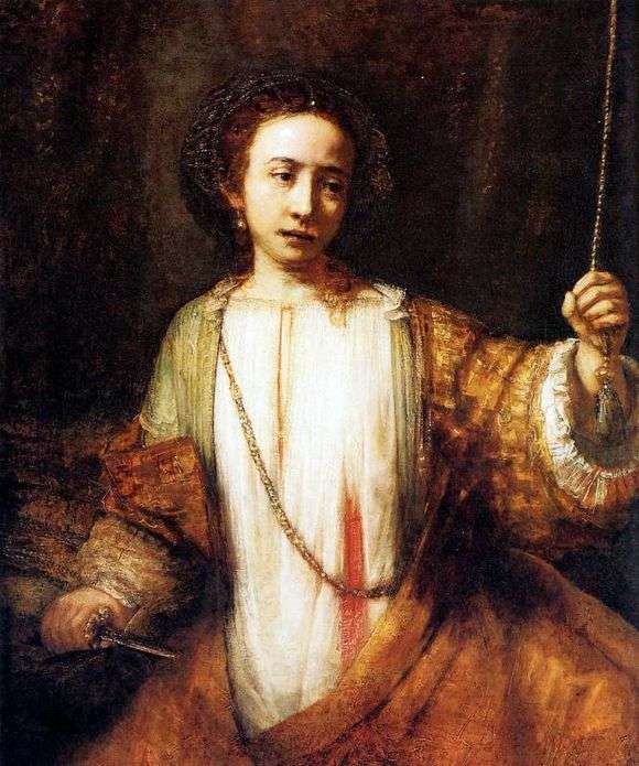 Opis obrazu Rembrandta Harmenszoon van Rijna Lucretia
