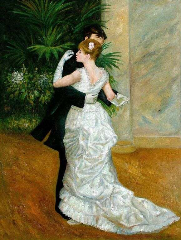 Opis obrazu Pierrea Augustea Renoira Taniec w mieście