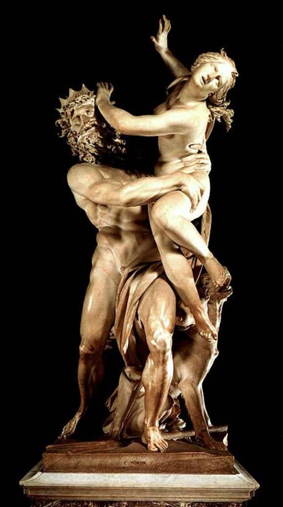 Opis rzeźby Giovanniego Berniniego Gwałt Prozerpiny