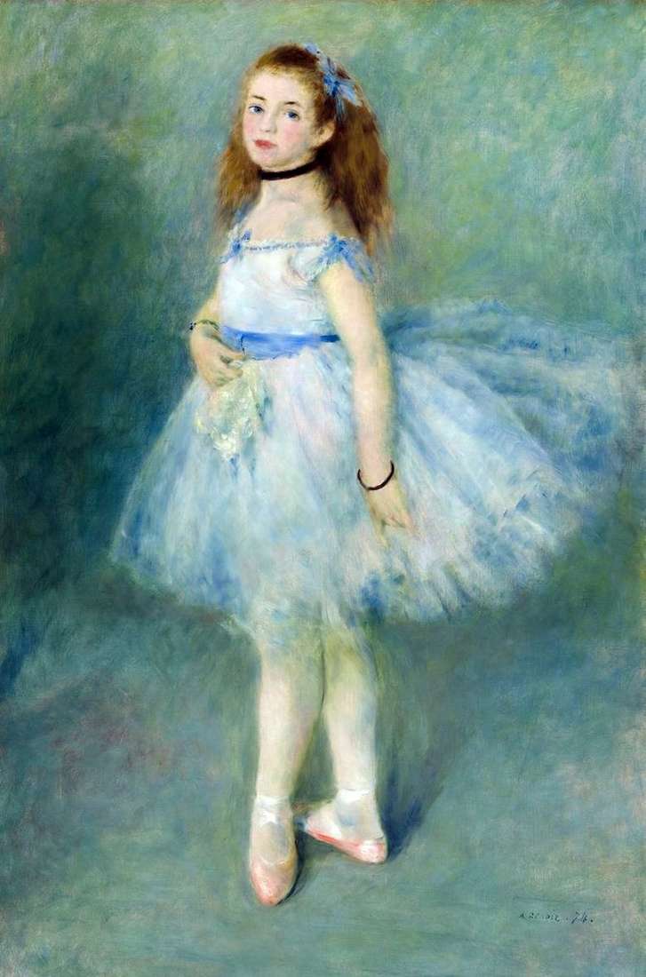 Opis obrazu Pierrea Augustea Renoira Tancerz