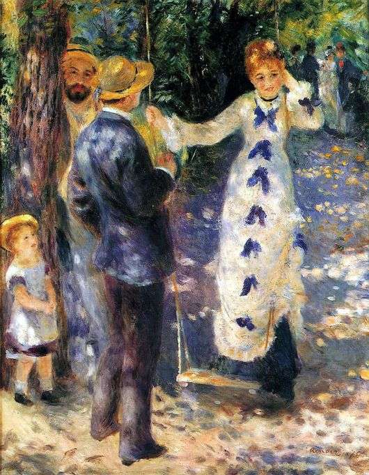 Opis obrazu Pierrea Augustea Renoira Swing