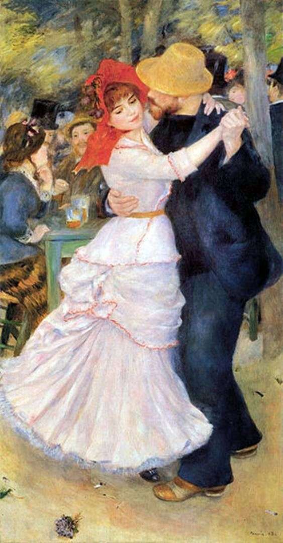 Opis obrazu Pierrea Augustea Renoira Taniec na Bougival