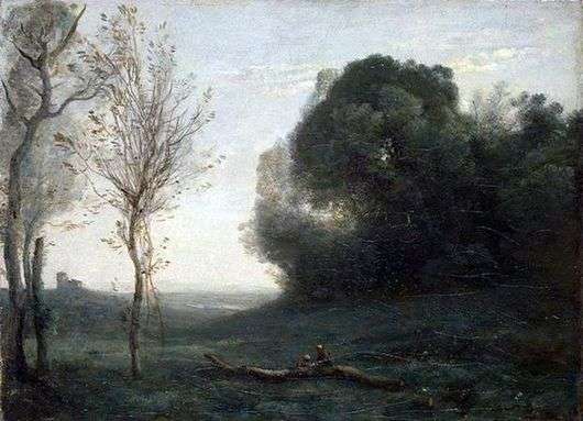 Opis obrazu Camille Corot Poranek