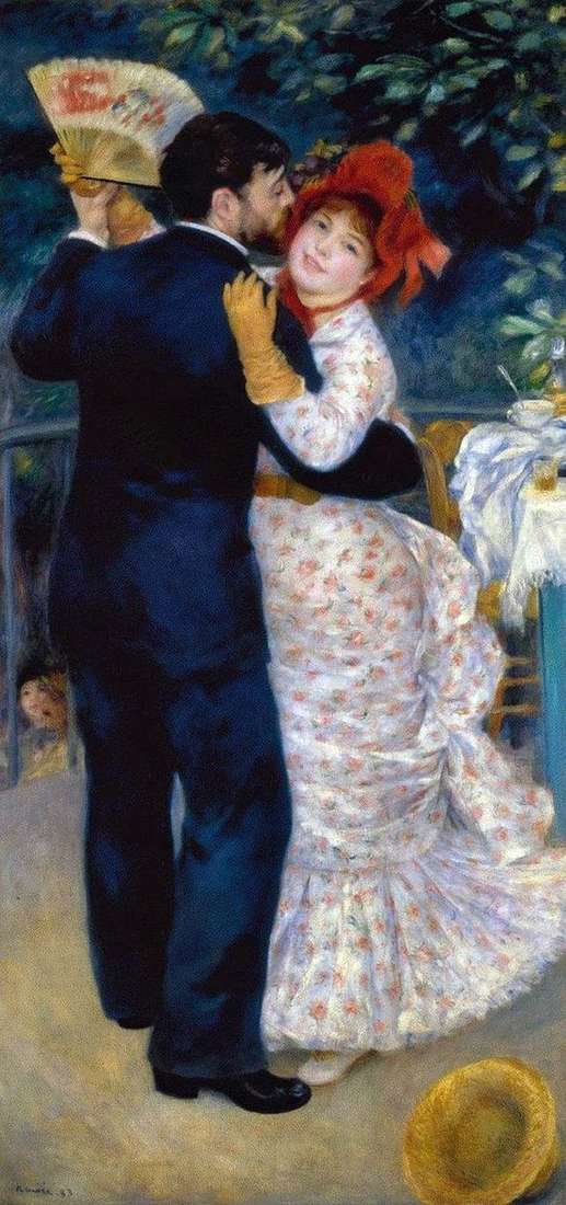 Opis obrazu Pierrea Augustea Renoira Taniec na wsi