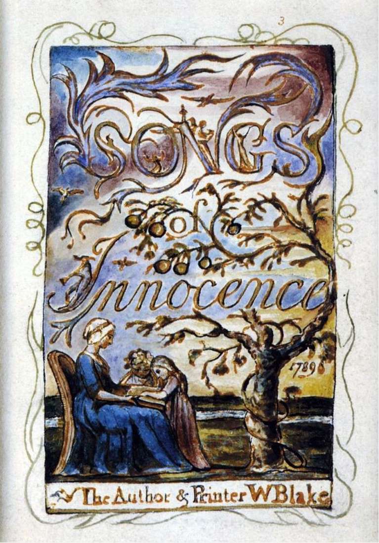Opis obrazu Williama Blakea Pieśni niewinności