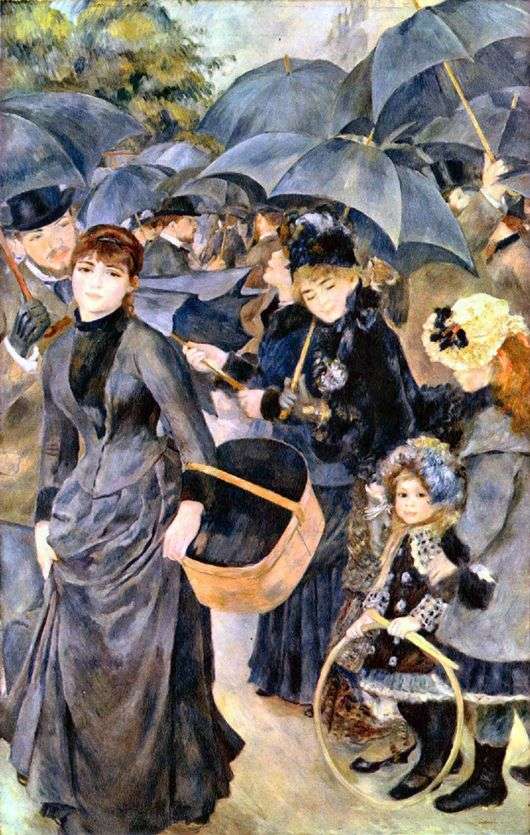 Opis obrazu Pierrea Augustea Renoira Parasole