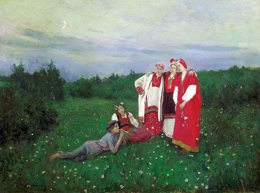 Opis obrazu Konstantina Korovina Idylla północna