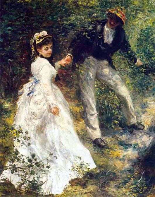 Opis obrazu Pierrea Augustea Renoira Spacer