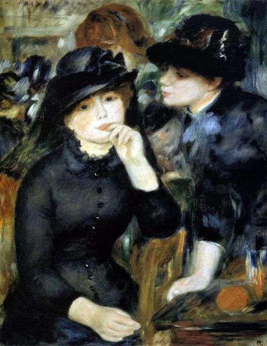 Opis obrazu Pierrea Renoira Dziewczyny w czerni