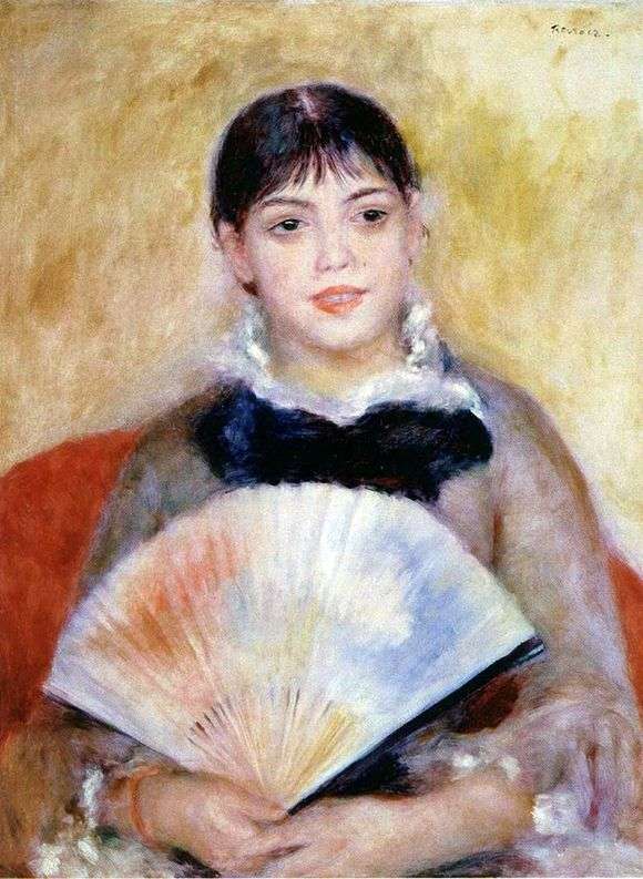Opis obrazu Pierrea Augustea Renoira Dziewczyna z wachlarzem