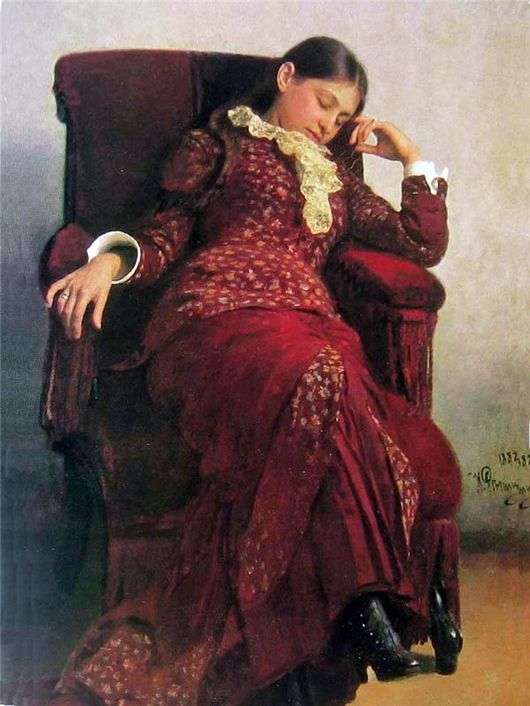 Opis obrazu Ilyi Repina Odpoczynek