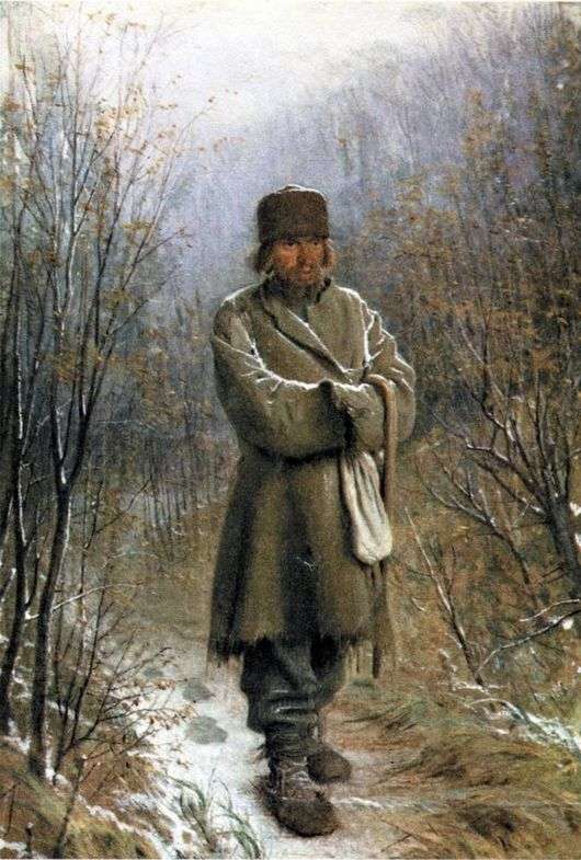 Opis obrazu Ivana Kramskoya Kontemplator