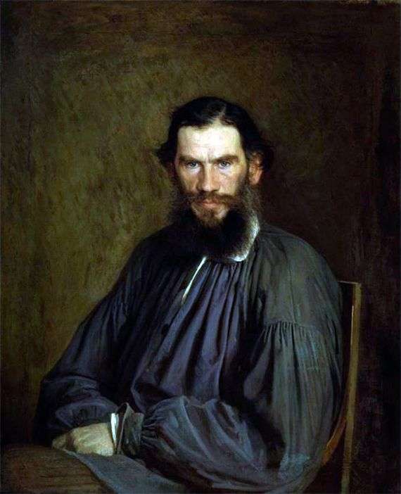 Opis obrazu Iwana Kramskoja Portret Lwa Tołstoja