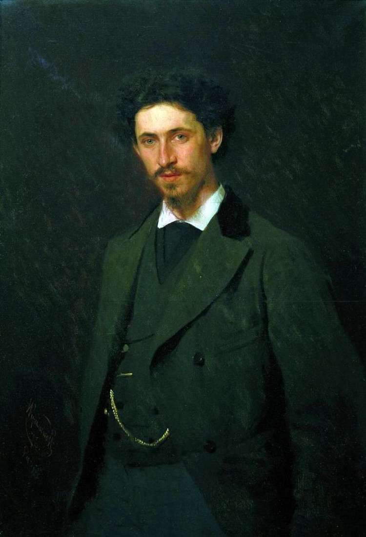 Opis obrazu Ivana Kramskoya Portret I. E. Repina