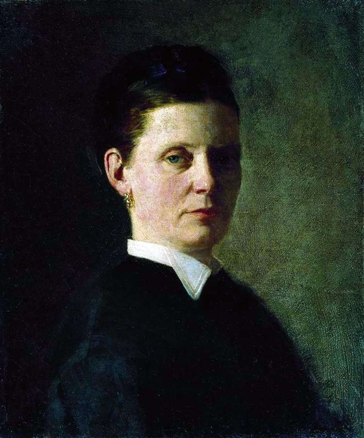 Opis obrazu Ilyi Repin Portret kobiety