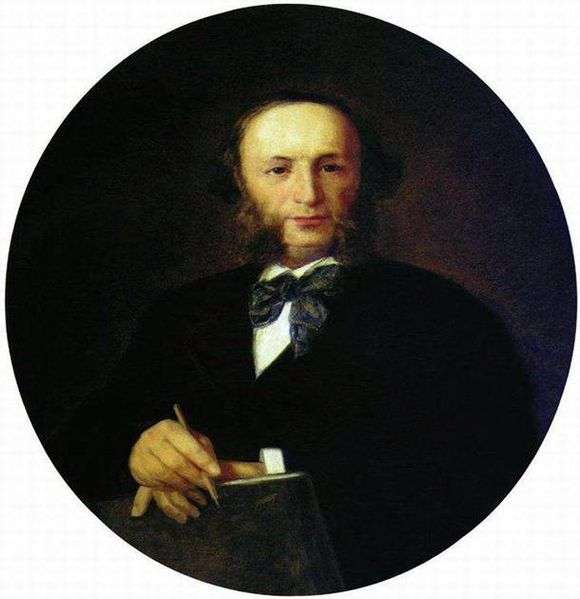 Opis obrazu Ivana Kramskoya Portret Iwana Aiwazowskiego