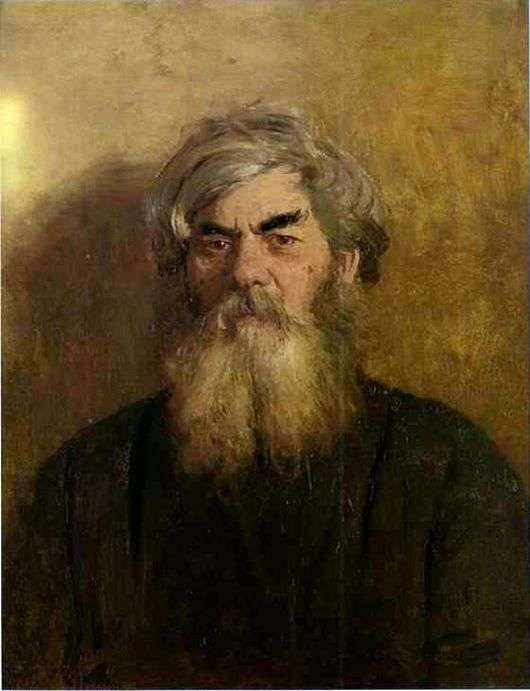 Opis obrazu Ilyi Repina Człowiek ze złym okiem