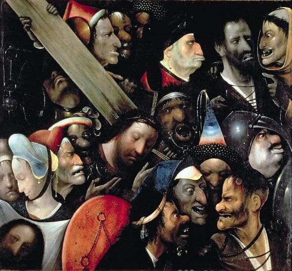 Opis obrazu Hieronima Boscha Niesienie krzyża