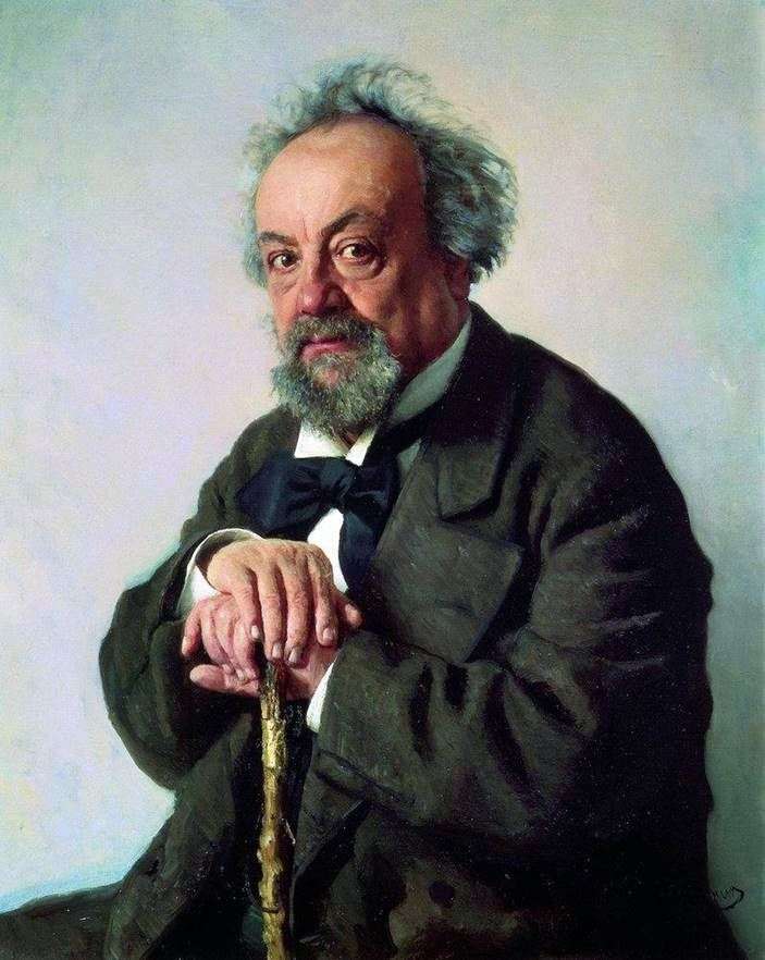 Opis obrazu Ilyi Repin Portret Pisemskyego