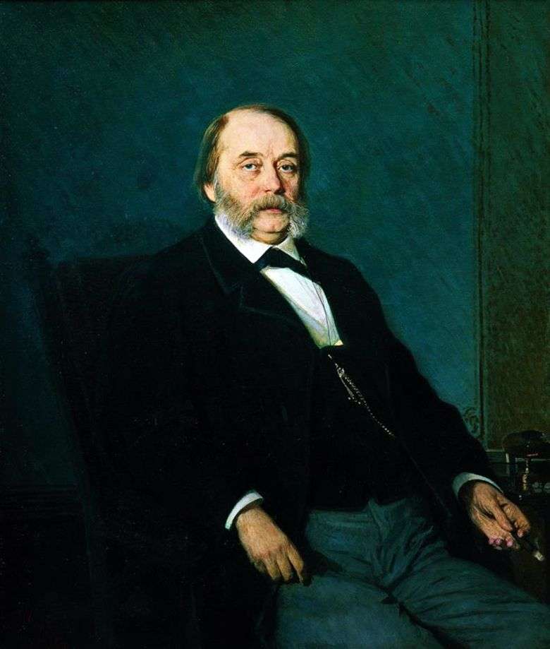 Opis obrazu Ivana Kramskoya Portret I. A. Goncharova