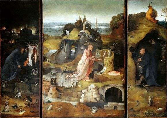 Opis obrazu Hieronima Boscha Święci Pustelnicy