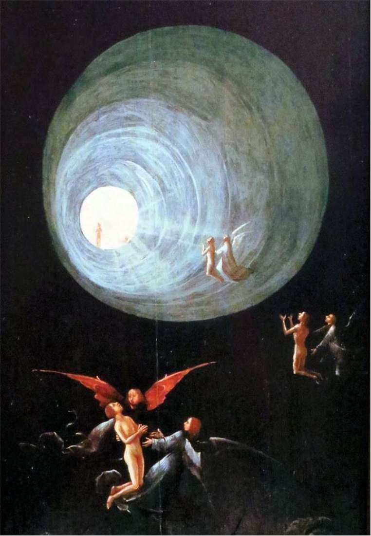 Opis obrazu Hieronima Boscha Wniebowstąpienie Sprawiedliwych
