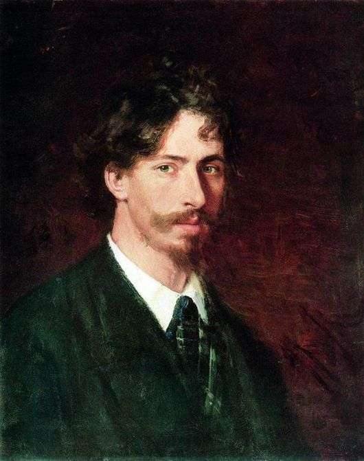 Opis obrazu Ilyi Repin Autoportret