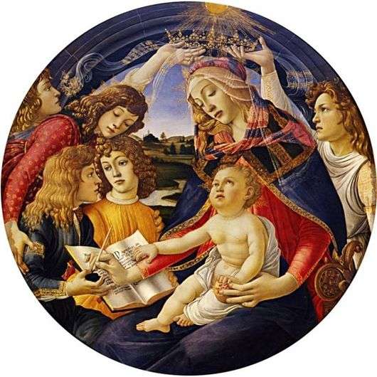 Opis obrazu Sandro Botticellego Madonna Magnificat