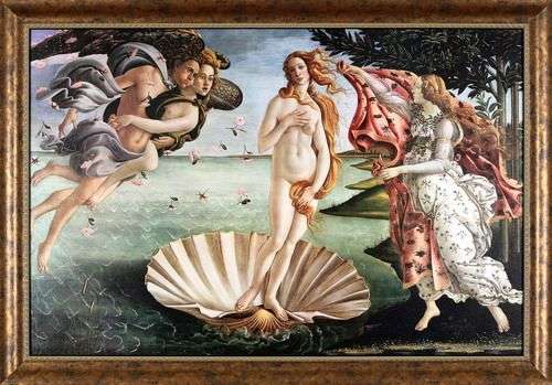 Opis obrazu Sandro Botticellego Narodziny Wenus