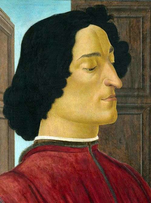 Opis obrazu Sandro Botticellego Portret Giuliano Medici
