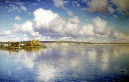 Opis obrazu Konstantina Kryżickiego Jezioro