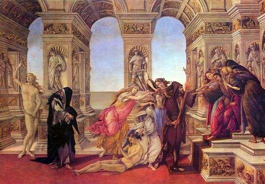 Opis obrazu Sandro Botticellego Slander