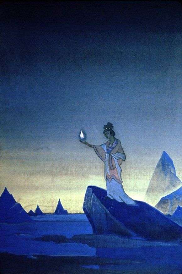 Opis obrazu Nicholasa Roericha Agni Yoga
