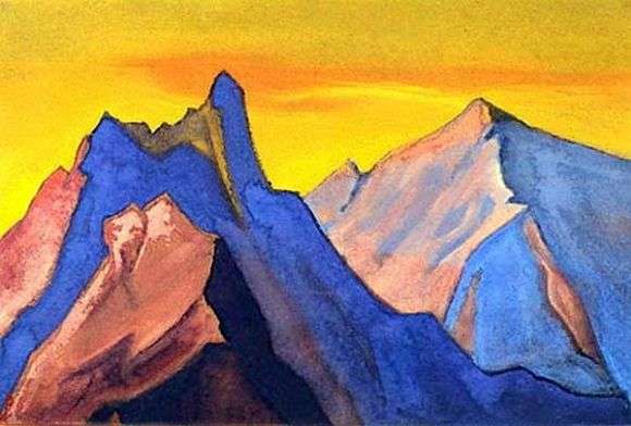 Opis obrazu Mikołaja Roericha Himalaje