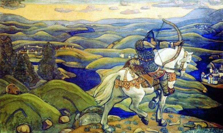Opis obrazu Mikołaja Roericha Ilya Muromets