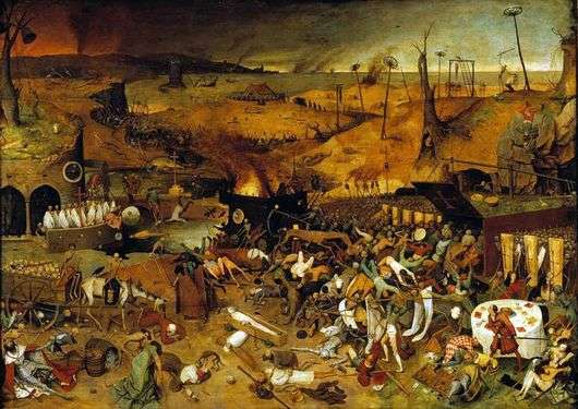 Opis obrazu Pietera Bruegla Triumf śmierci