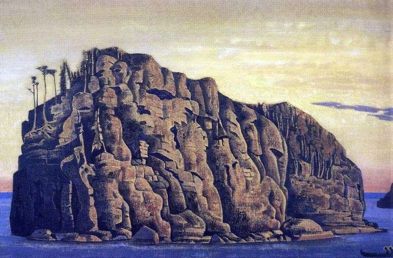 Opis obrazu Mikołaja Roericha Święta wyspa
