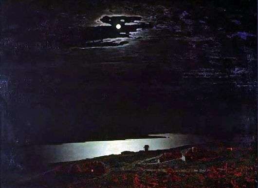 Opis obrazu Arkhipa Kuindzhiego Księżycowa noc nad Dnieprem
