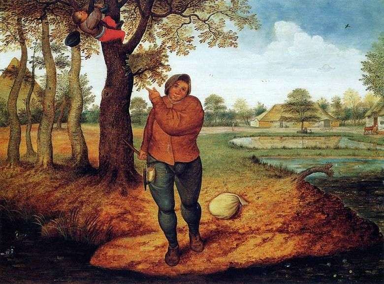 Opis obrazu Pietera Bruegla Niszczyciel gniazd