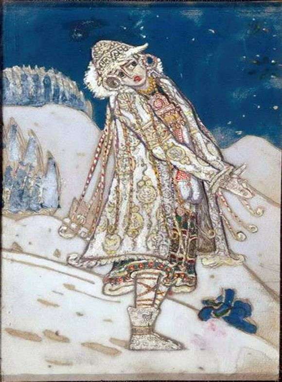 Opis obrazu Nicholasa Roericha Snow Maiden