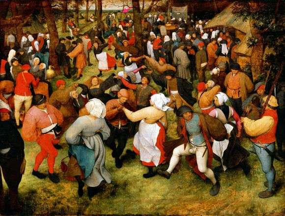 Opis obrazu Pietera Bruegla Wedding Dance