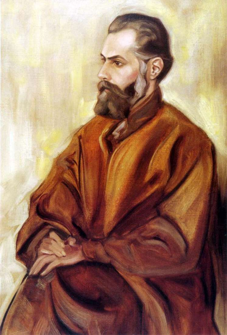 Opis obrazu Svetoslava Roericha Autoportret